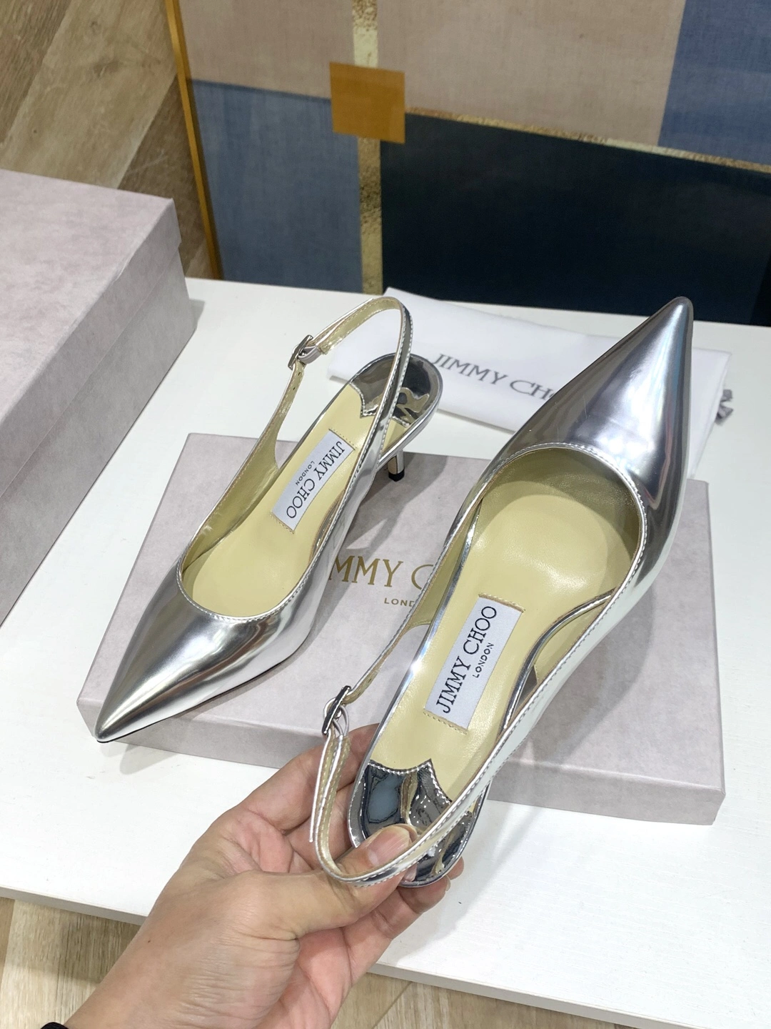 Women J*mmy Choo Heels Timeless 7533