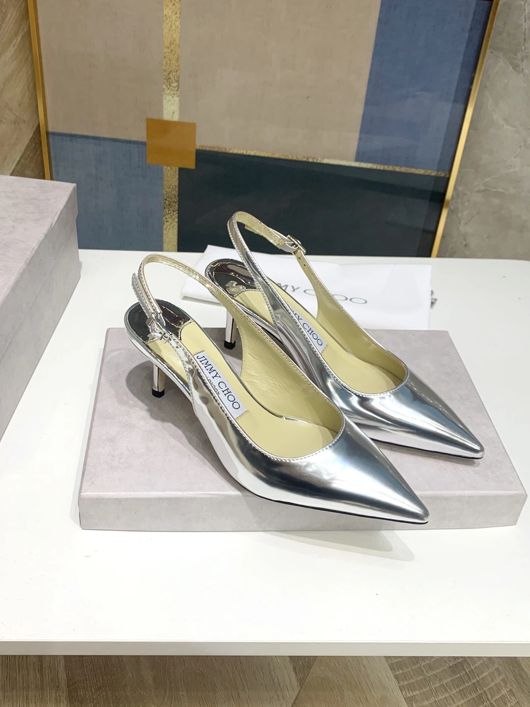 Women J*mmy Choo Heels Timeless 7533