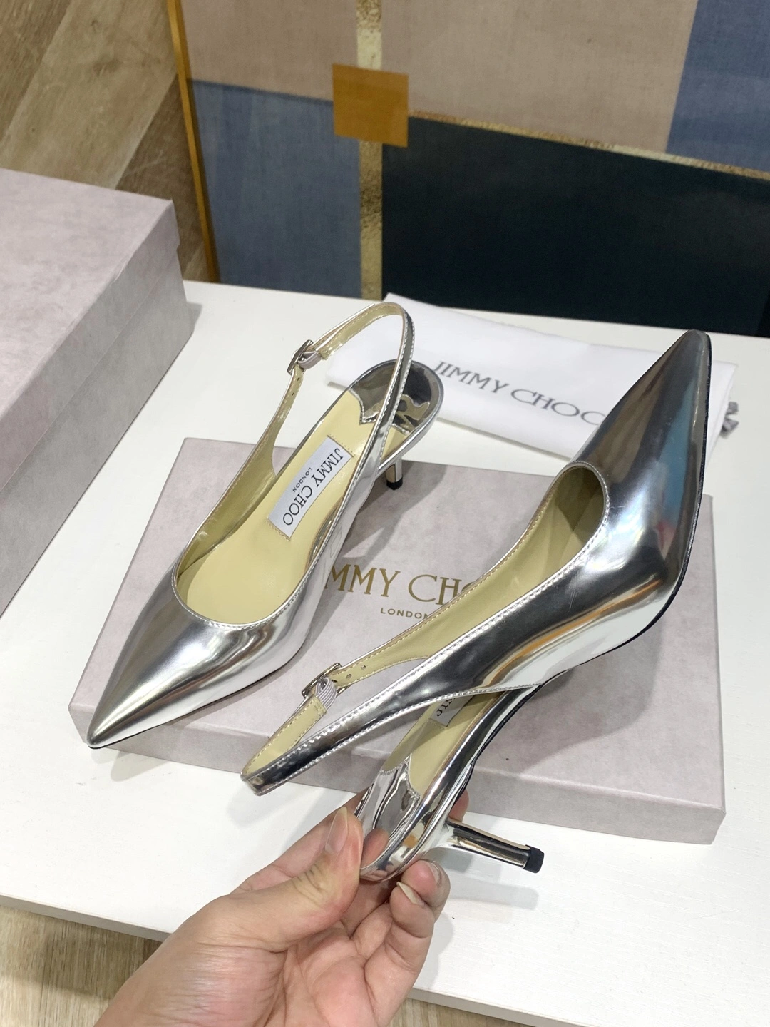 Women J*mmy Choo Heels Timeless 7533