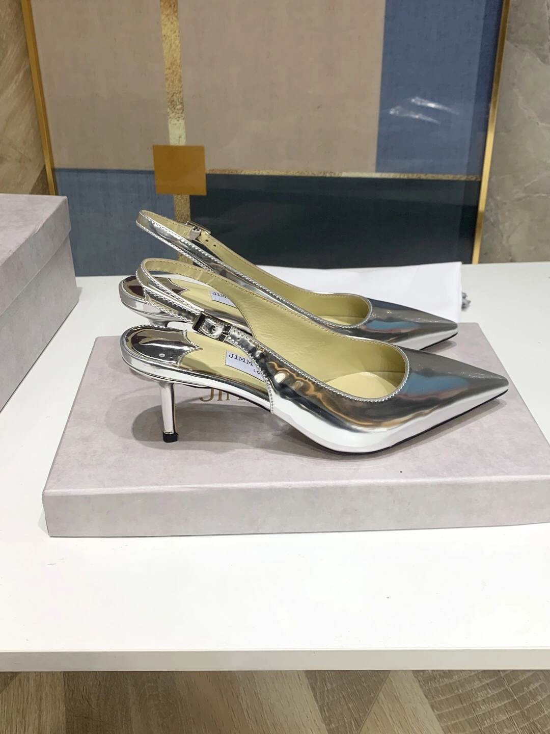 Women J*mmy Choo Heels Timeless 7533