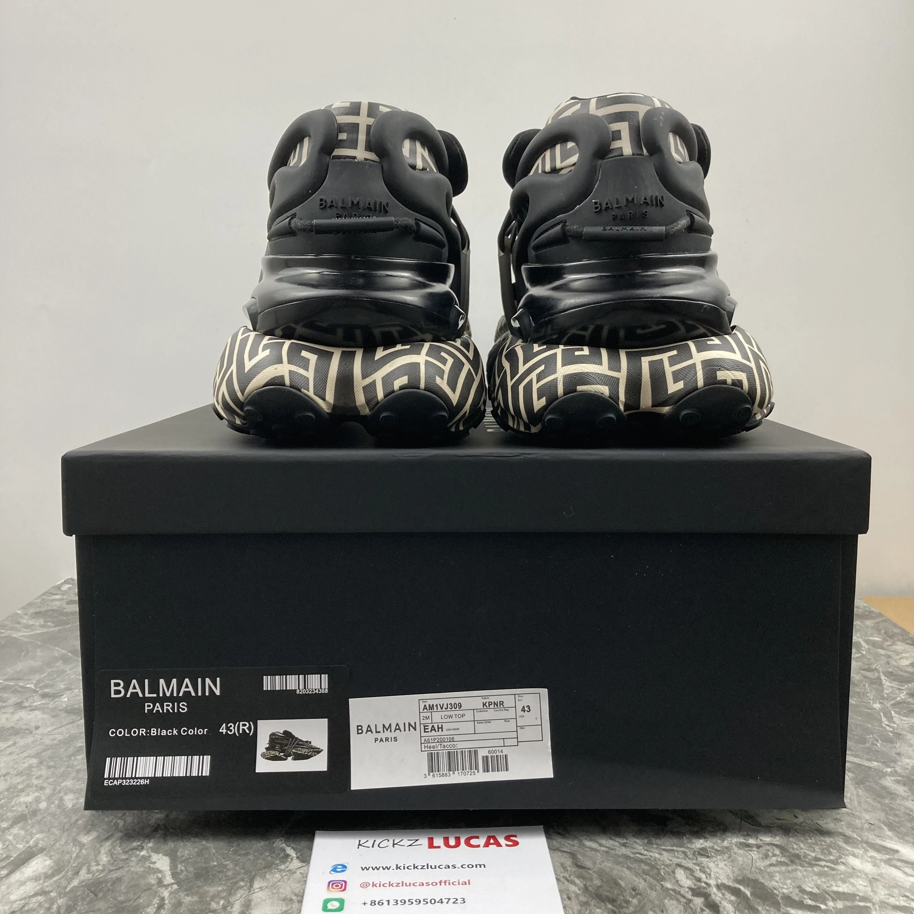 Resilient Women Men B*almain Unicorn Low-Top Multicolor MK221227- 7482