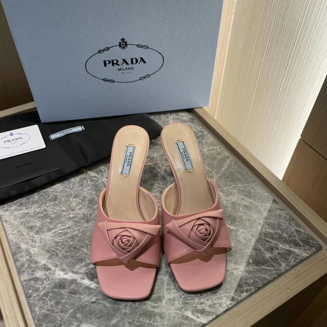 Women P*rada Top Sandals Sustainable 6585