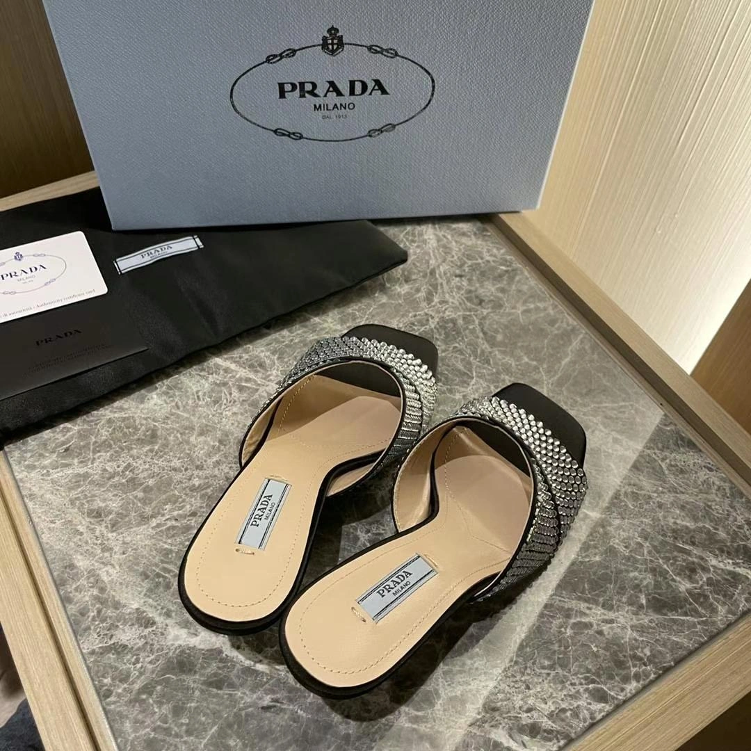 Women P*rada Top Sandals Elegant 6586