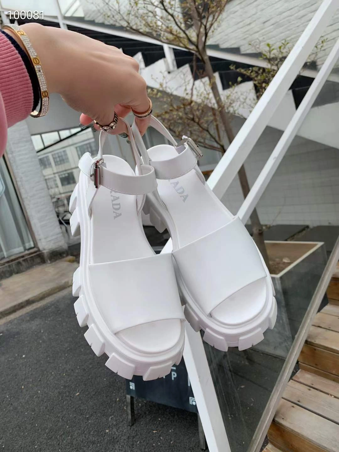 Women P*rada Top Sandals Trendy 6590