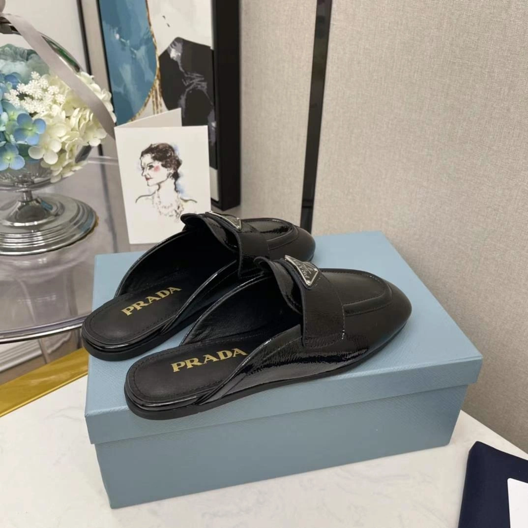 Women P*rada Top Slipper Comfortable 6595