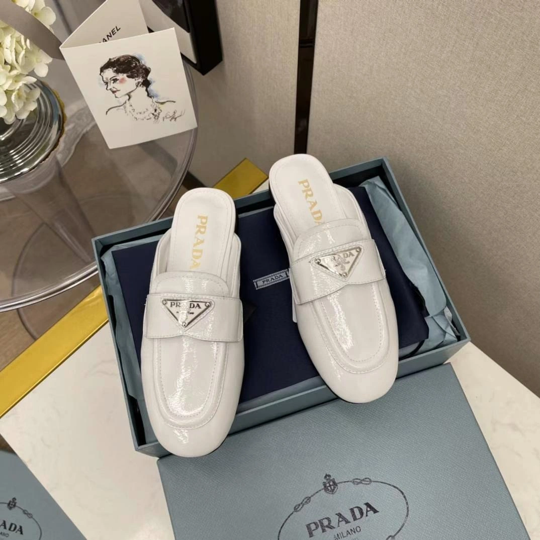Women P*rada Top Slipper Comfortable 6595