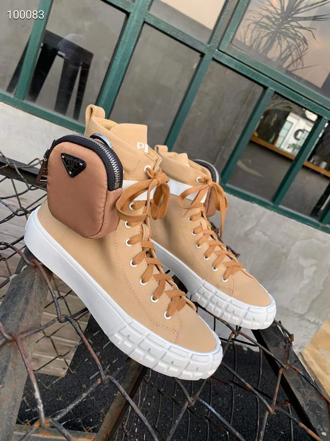 Casual Women P*rada Top Sneaker 6596