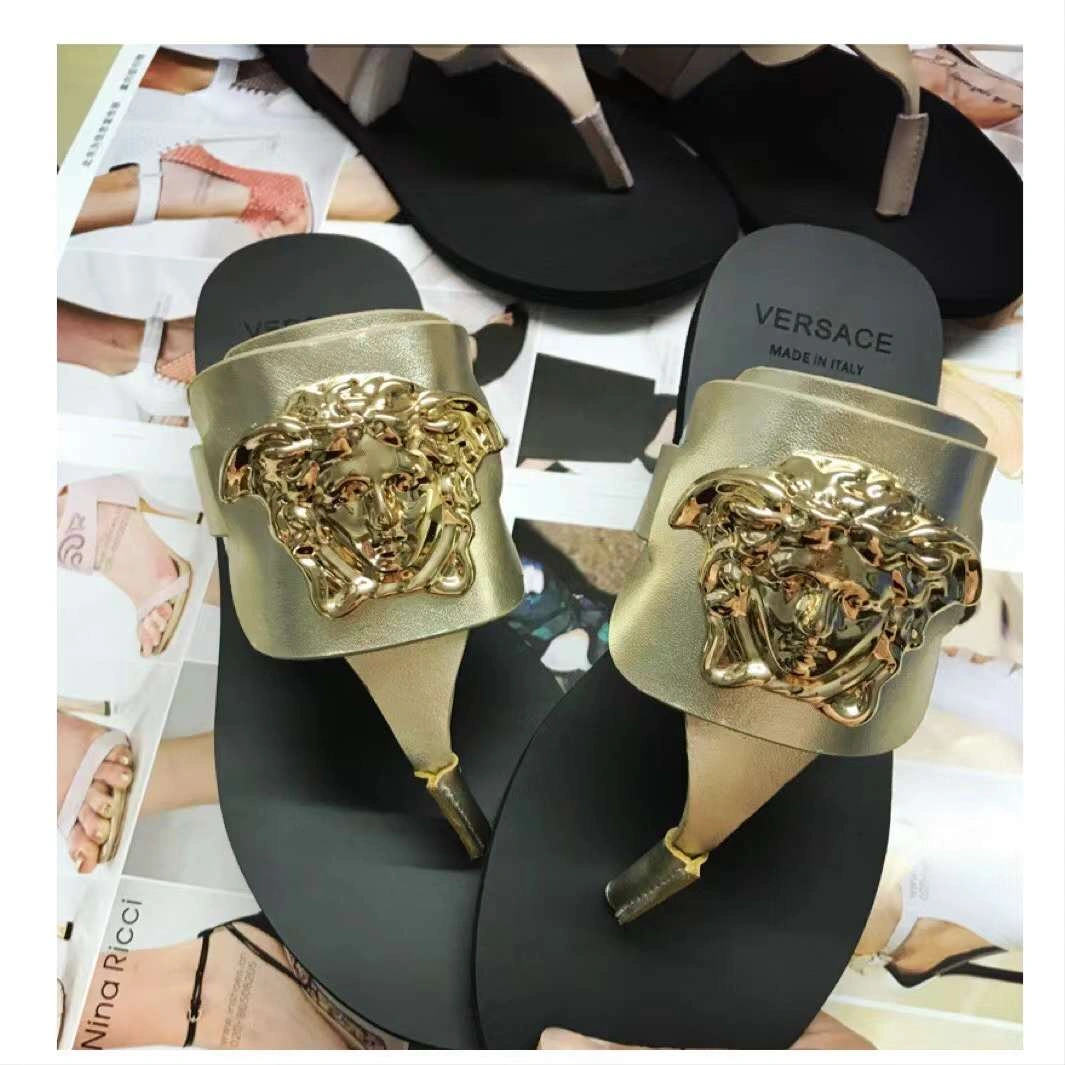 Women V*ersace Top Sandals Sporty 6674