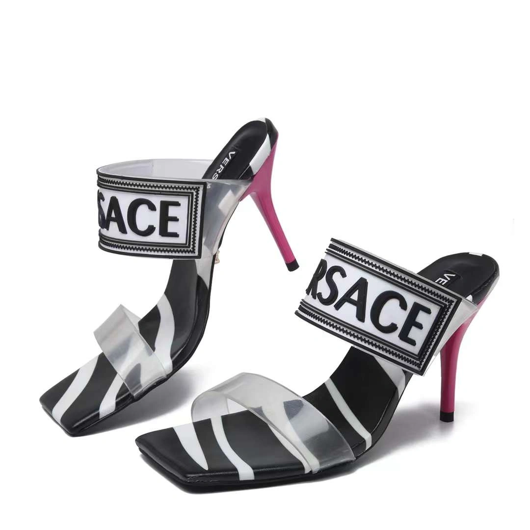 Women V*ersace Top Sandals Trendsetting 6673