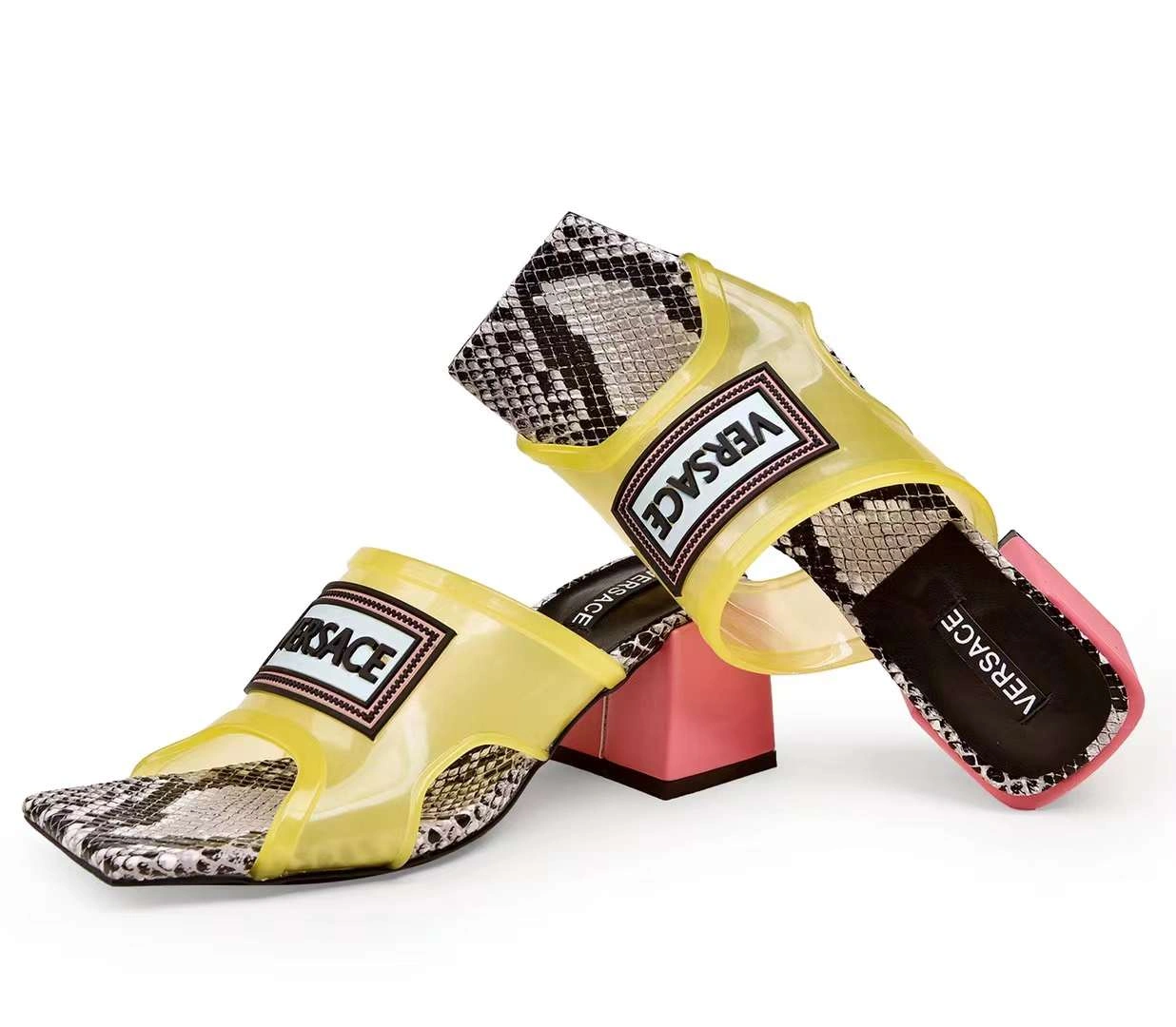 Comfortable Women V*ersace Top Sandals 6672