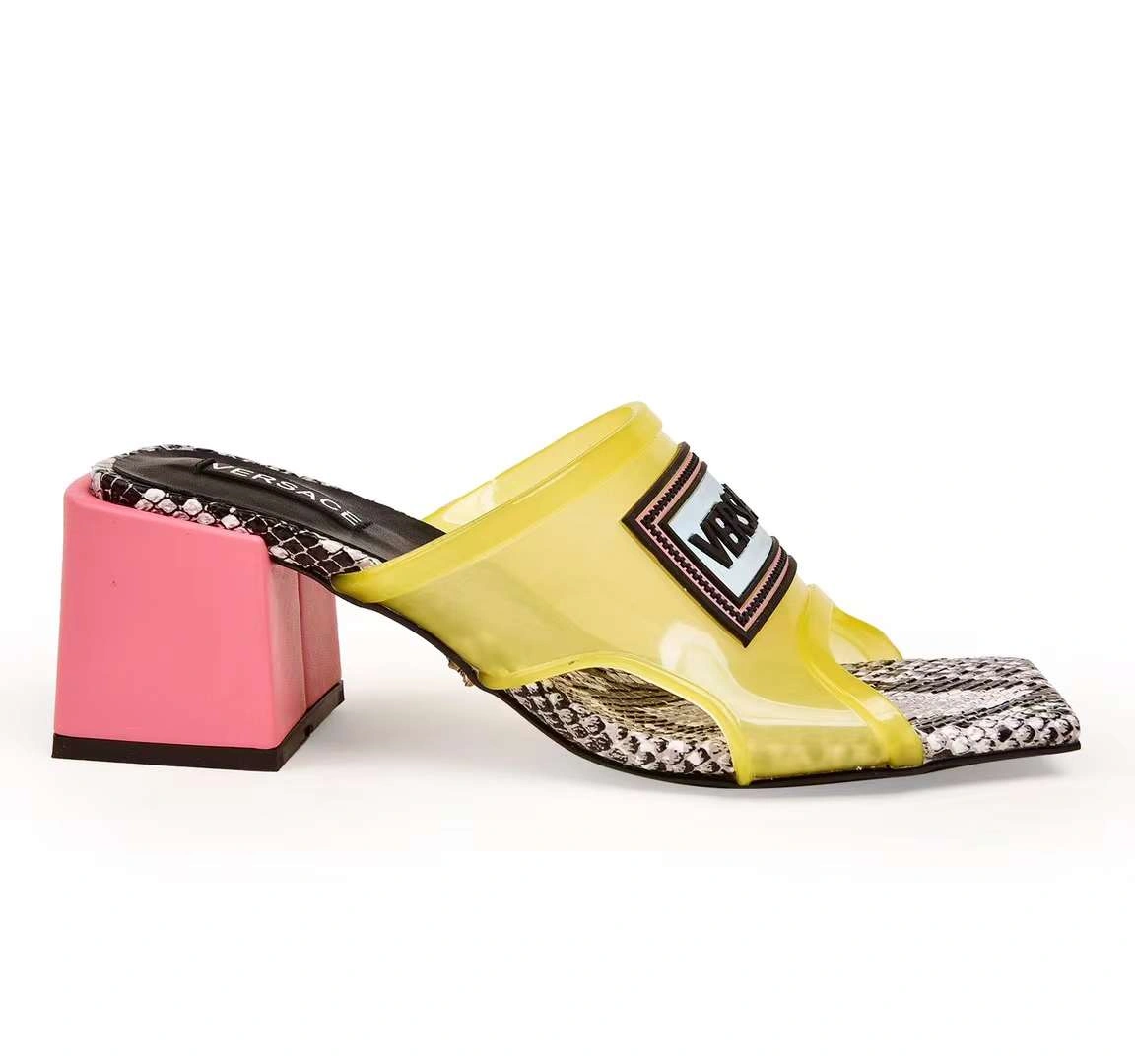 Comfortable Women V*ersace Top Sandals 6672
