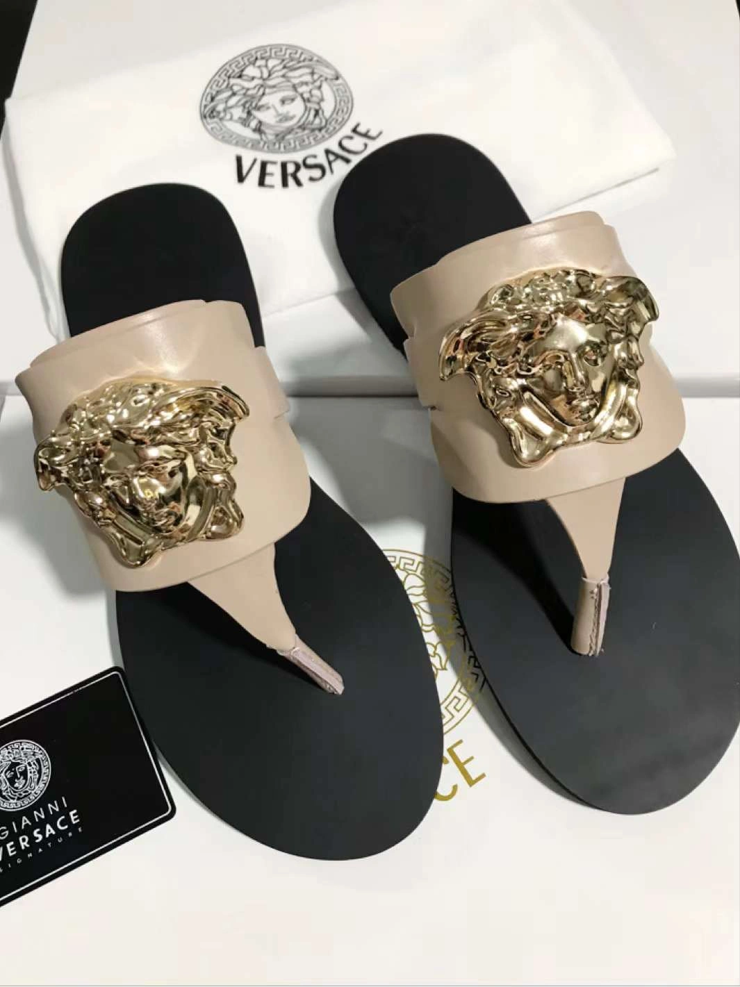 Women V*ersace Top Sandals Sporty 6674