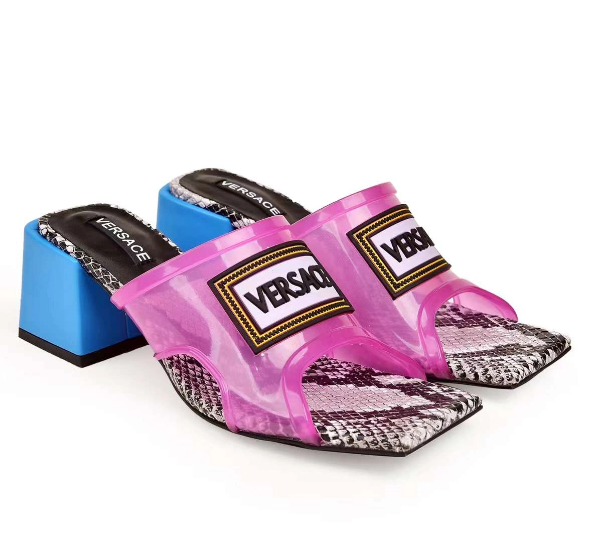 Comfortable Women V*ersace Top Sandals 6672