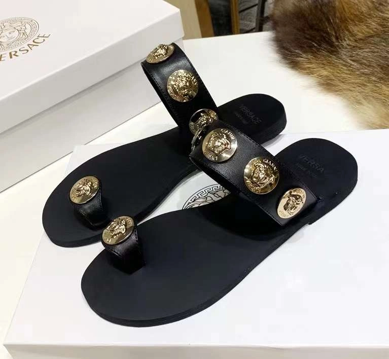 Women V*ersace Top Sandals Sporty 6674