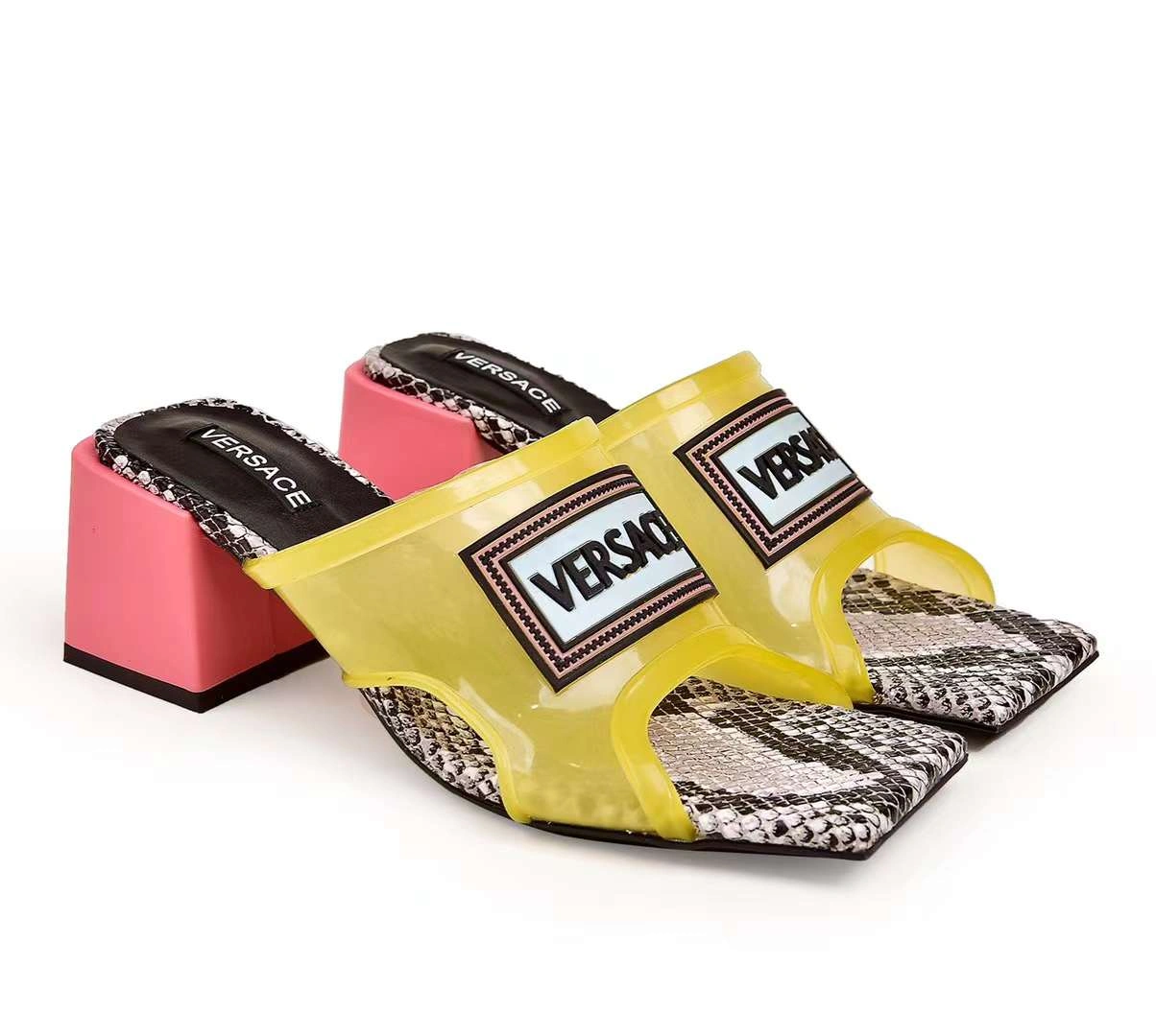 Comfortable Women V*ersace Top Sandals 6672