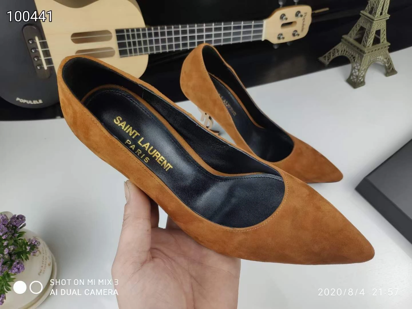 EyeCatching Women Y*SL Top Pumps 7535