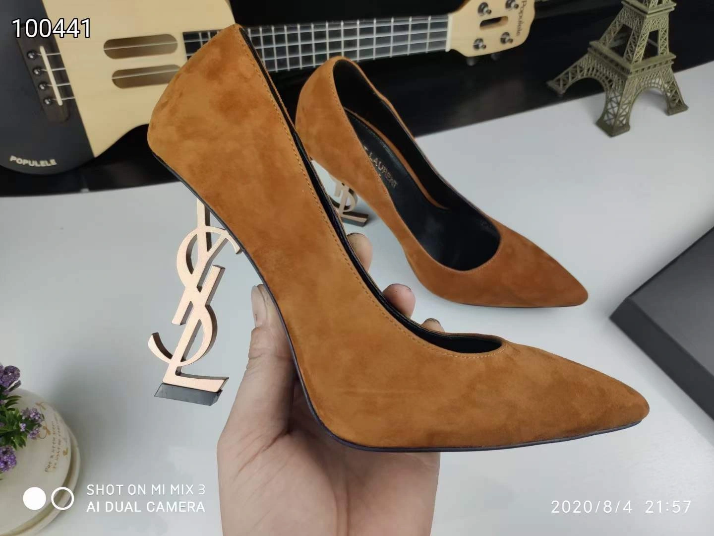 EyeCatching Women Y*SL Top Pumps 7535