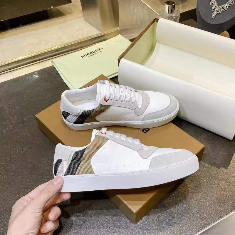 ZeroBulk Women and Men B*urberry Top Sneaker CL 20230613- 6155
