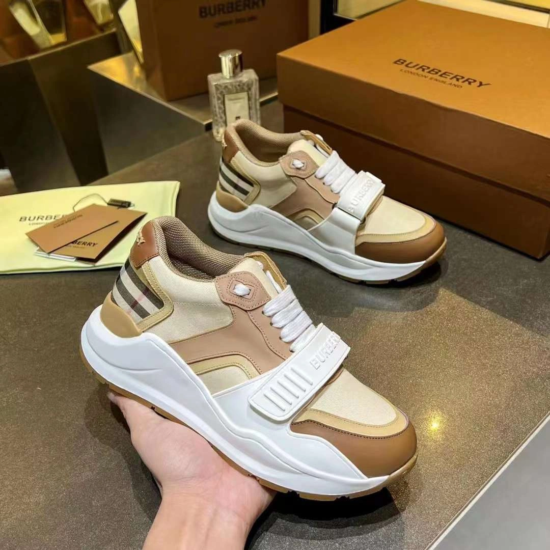 SmoothTexture Women and Men B*urberry Top Sneaker CL 20230613- 6191