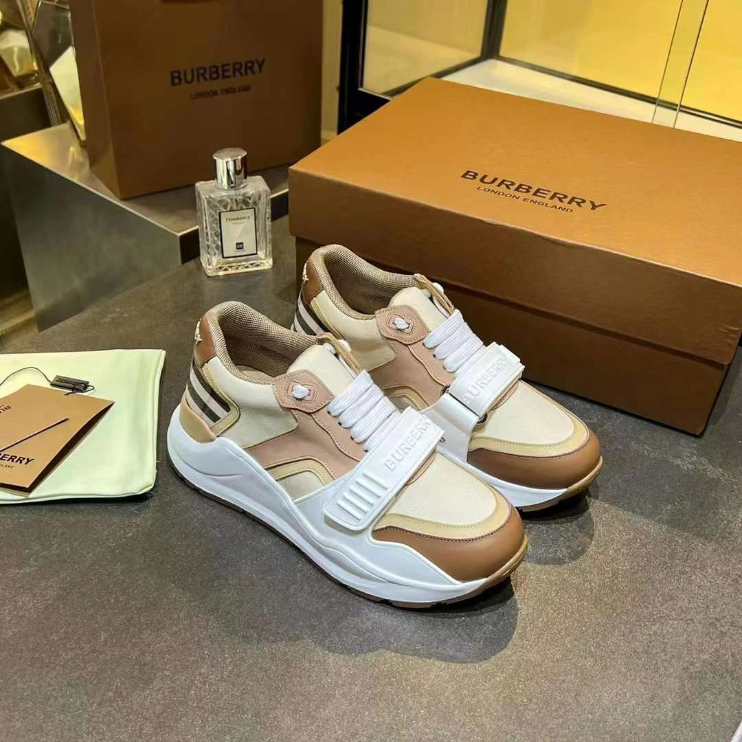 SmoothTexture Women and Men B*urberry Top Sneaker CL 20230613- 6191