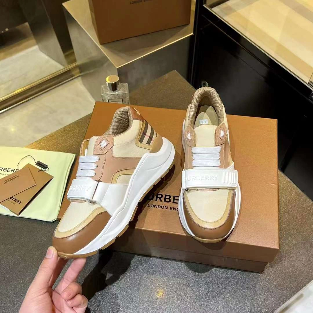 SmoothTexture Women and Men B*urberry Top Sneaker CL 20230613- 6191