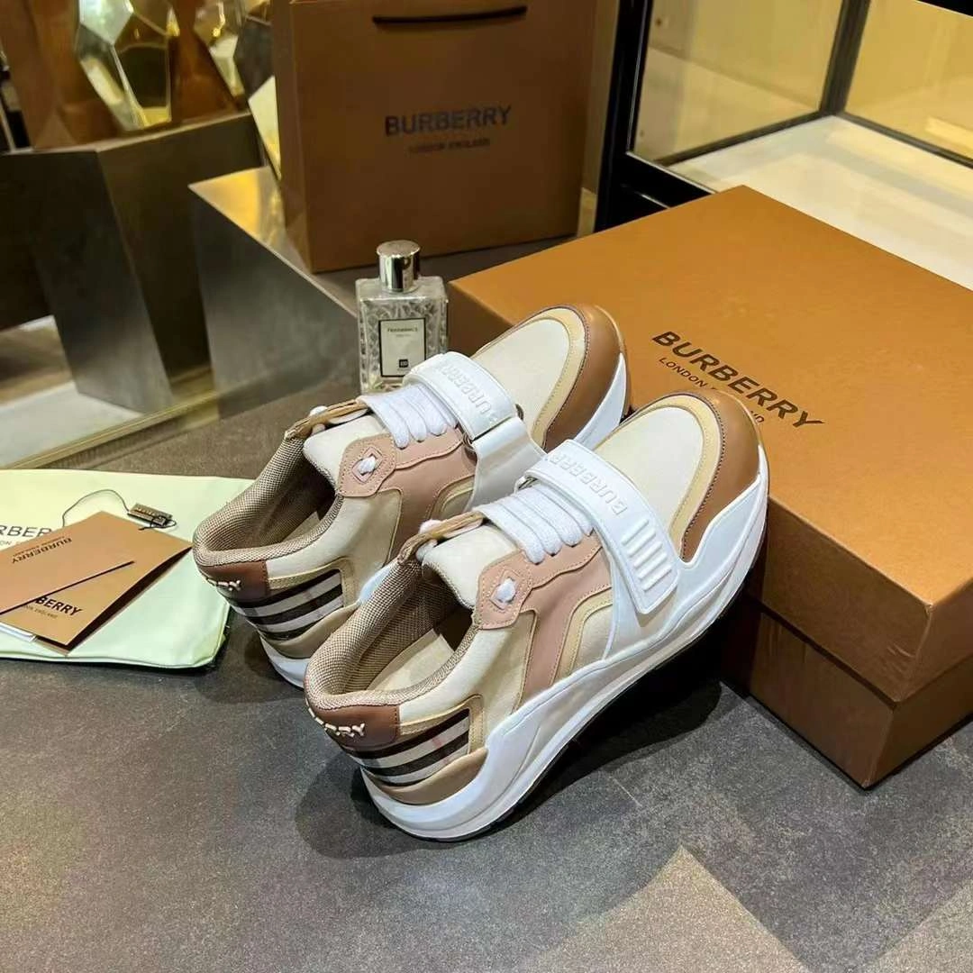 SmoothTexture Women and Men B*urberry Top Sneaker CL 20230613- 6191