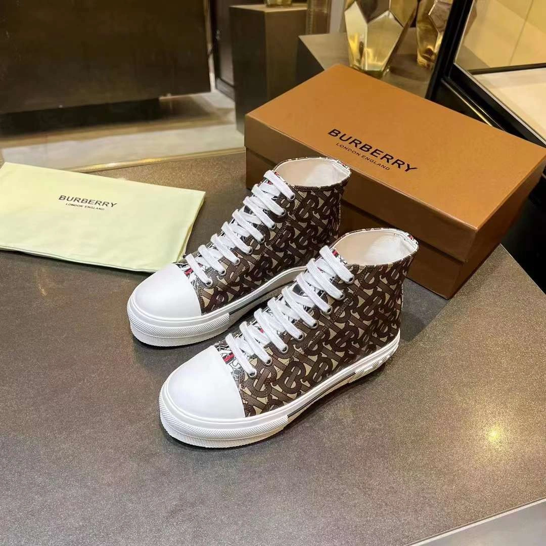 Durable Women and Men B*urberry Top Sneaker CL 20230820- 6125