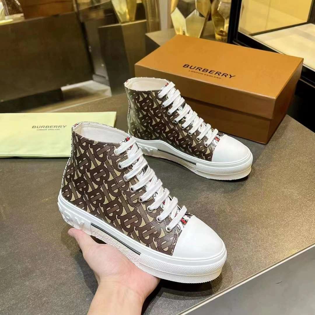 Durable Women and Men B*urberry Top Sneaker CL 20230820- 6125