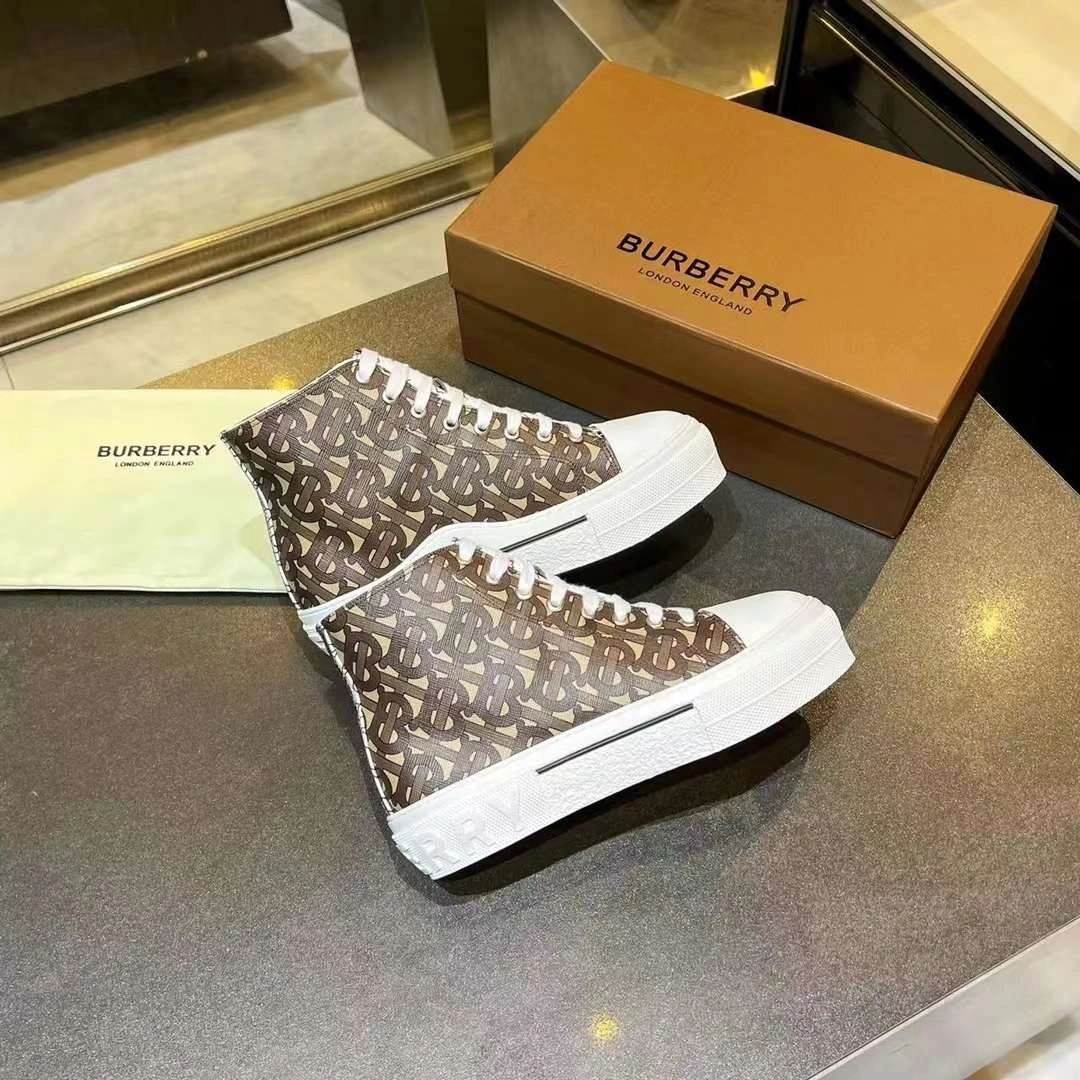 Durable Women and Men B*urberry Top Sneaker CL 20230820- 6125