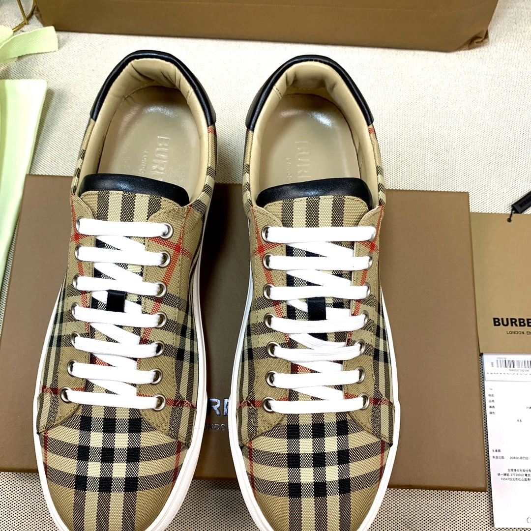 Women and Men B*urberry Top Sneaker Low CP 20230612- Flexible 6263