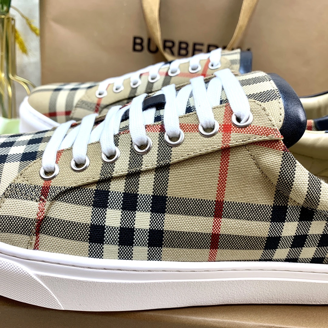 Women and Men B*urberry Top Sneaker Low CP 20230612- Flexible 6263