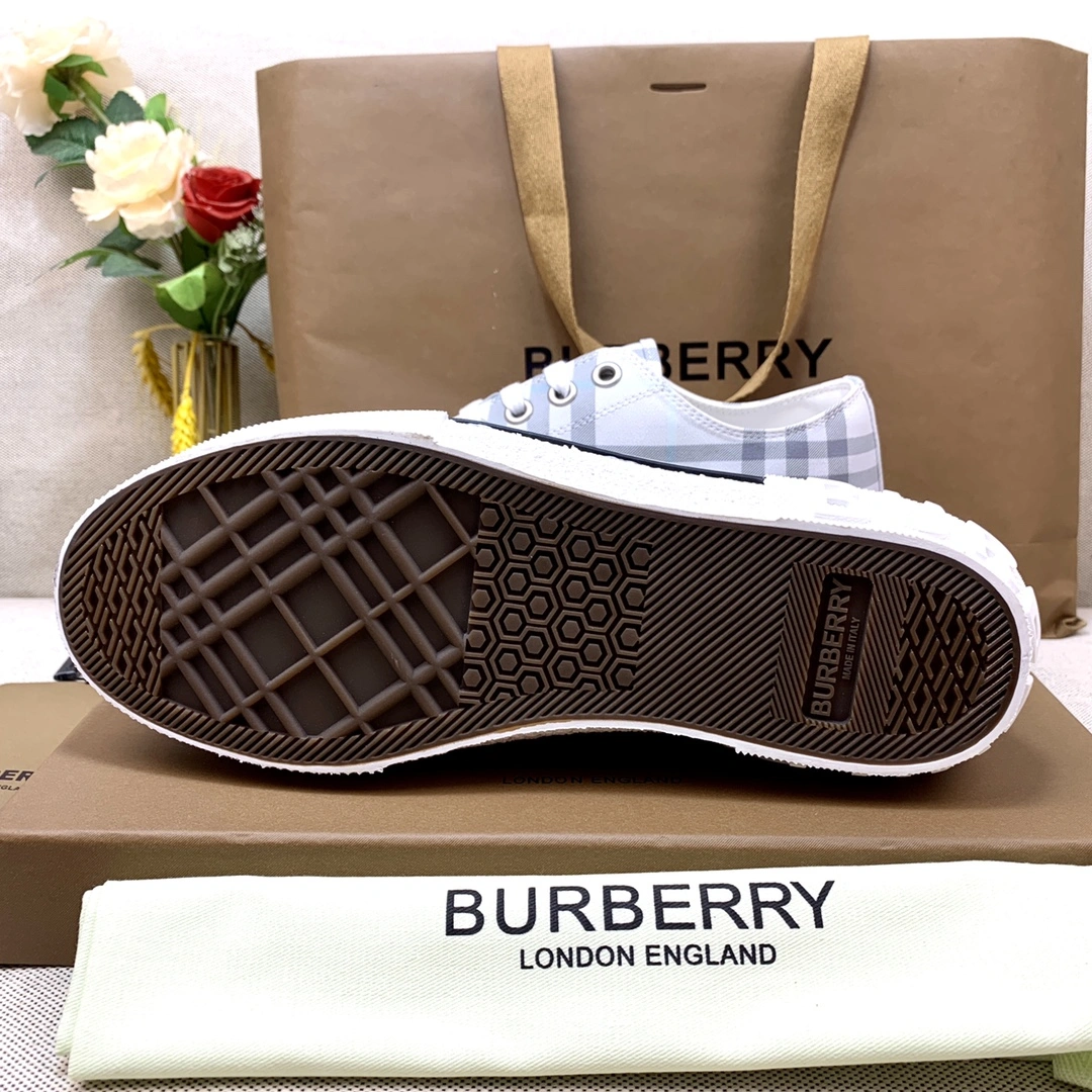 Women and Men B*urberry Top Sneaker Low CP 20230612- Packable 6262