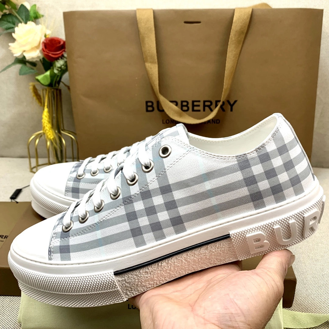 Women and Men B*urberry Top Sneaker Low CP 20230612- Packable 6262