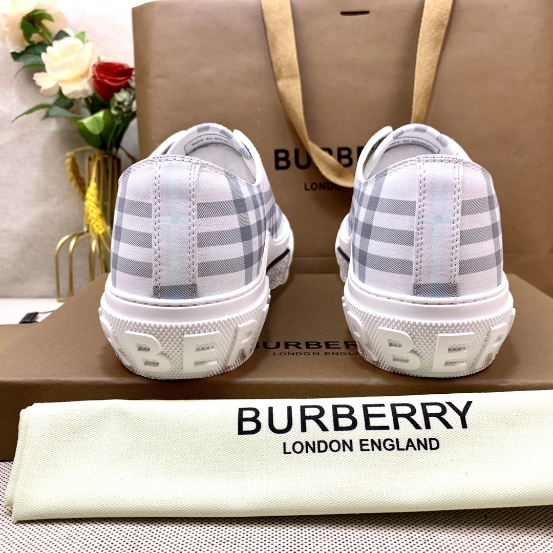 Women and Men B*urberry Top Sneaker Low CP 20230612- Packable 6262