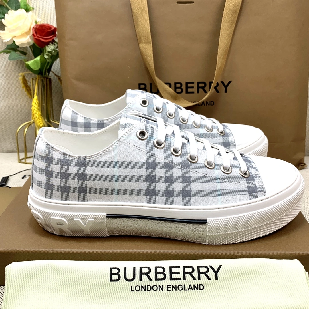 Women and Men B*urberry Top Sneaker Low CP 20230612- Packable 6262