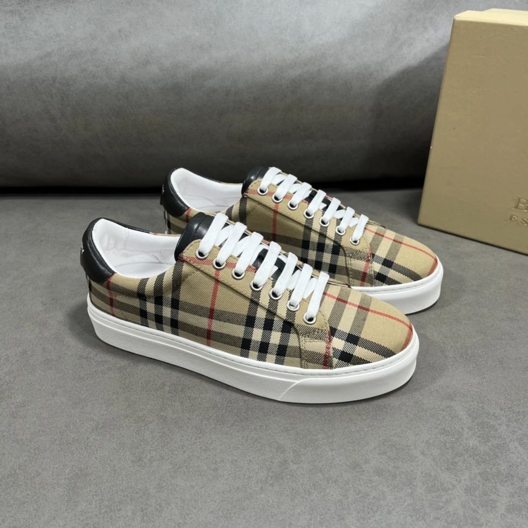 Stylish Women and Men B*urberry Top Sneaker Low CP 20230613- 6239