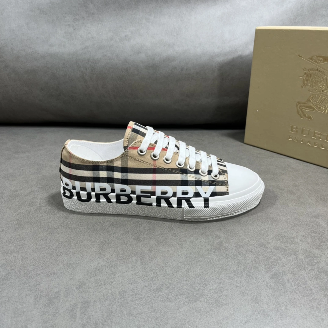 ComfortFit Women and Men B*urberry Top Sneaker Low CP 20230613- 6238