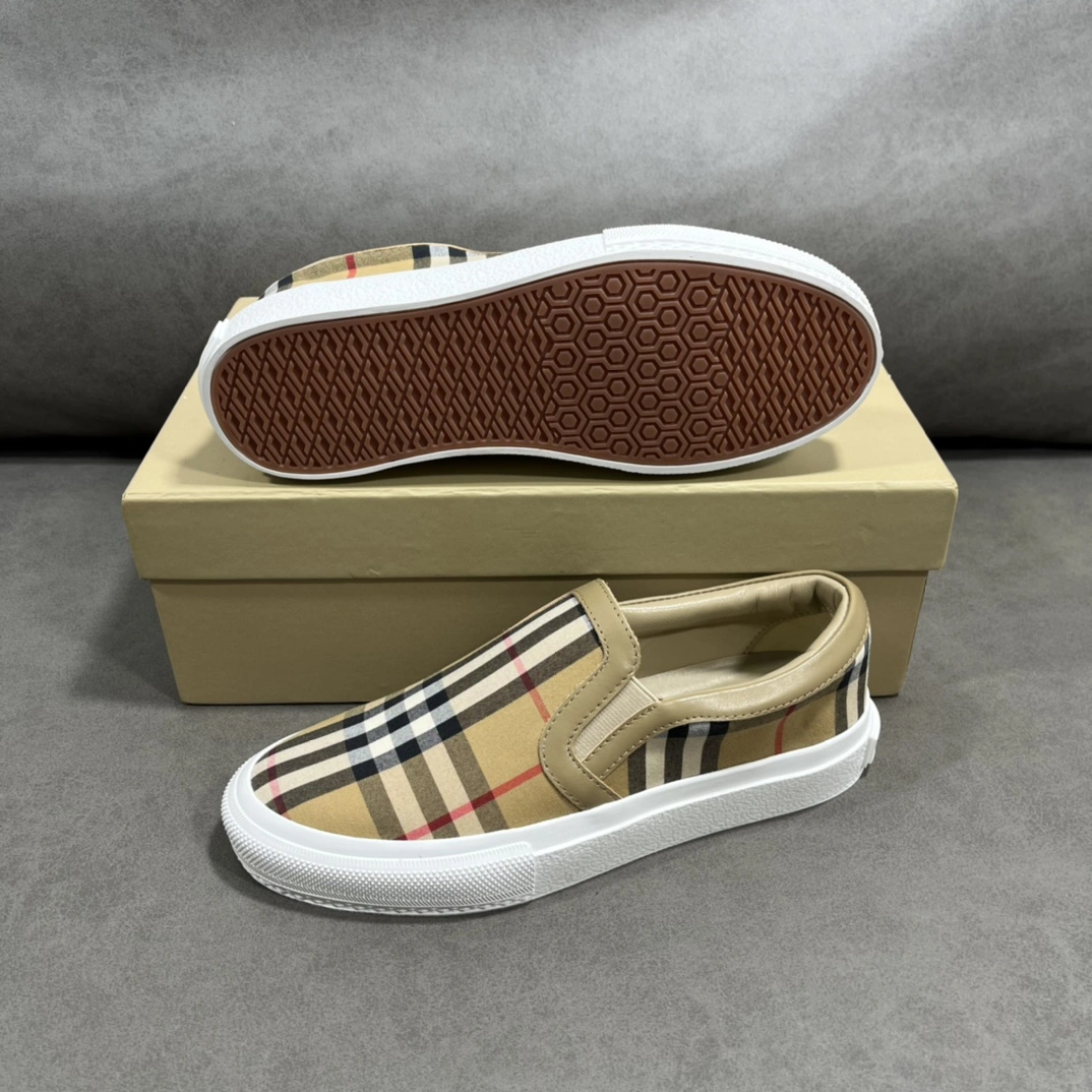 Functional Women and Men B*urberry Top Sneaker Low CP 20230613- 6233