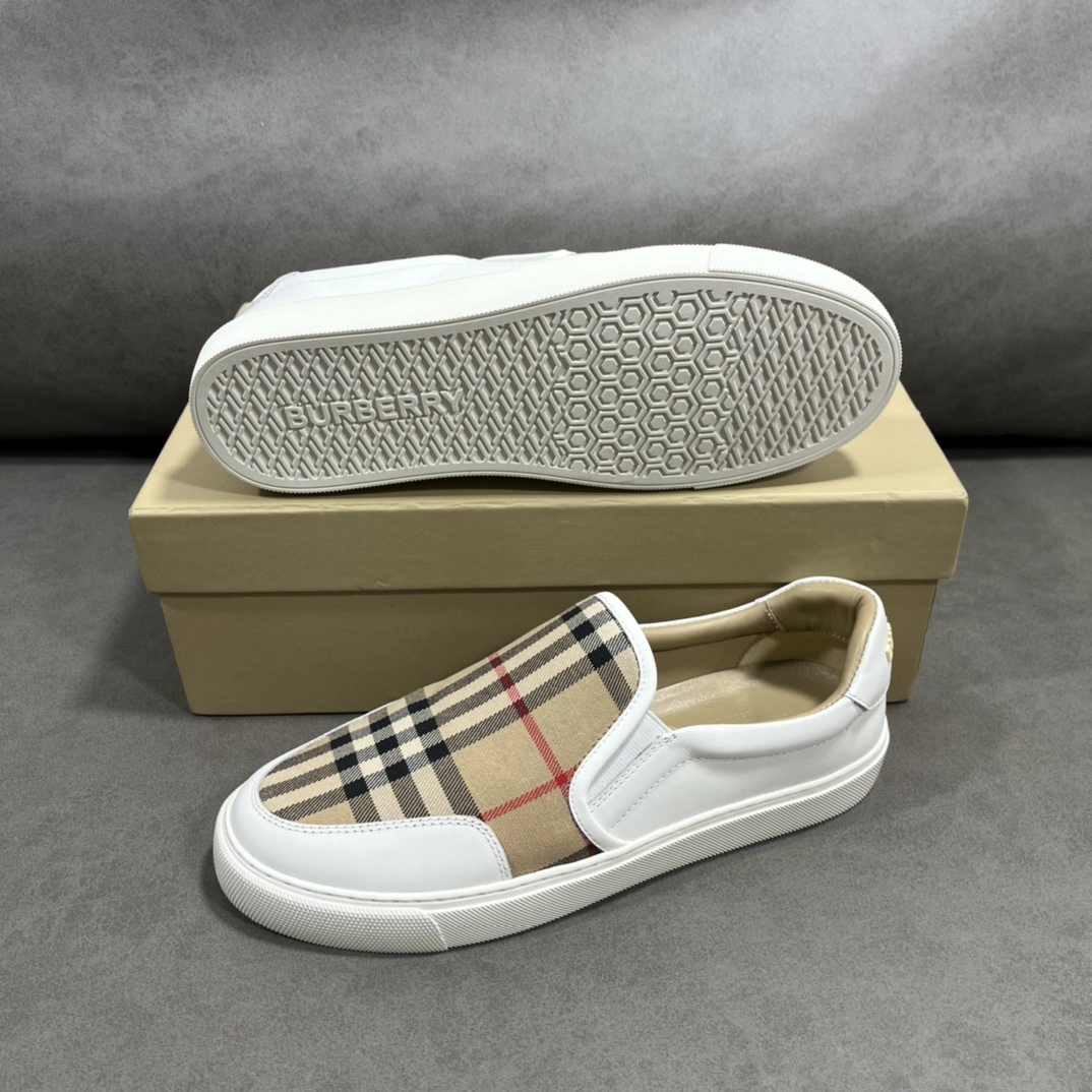 Women and Men B*urberry Top Sneaker Low CP 20230613- Breathable 6232