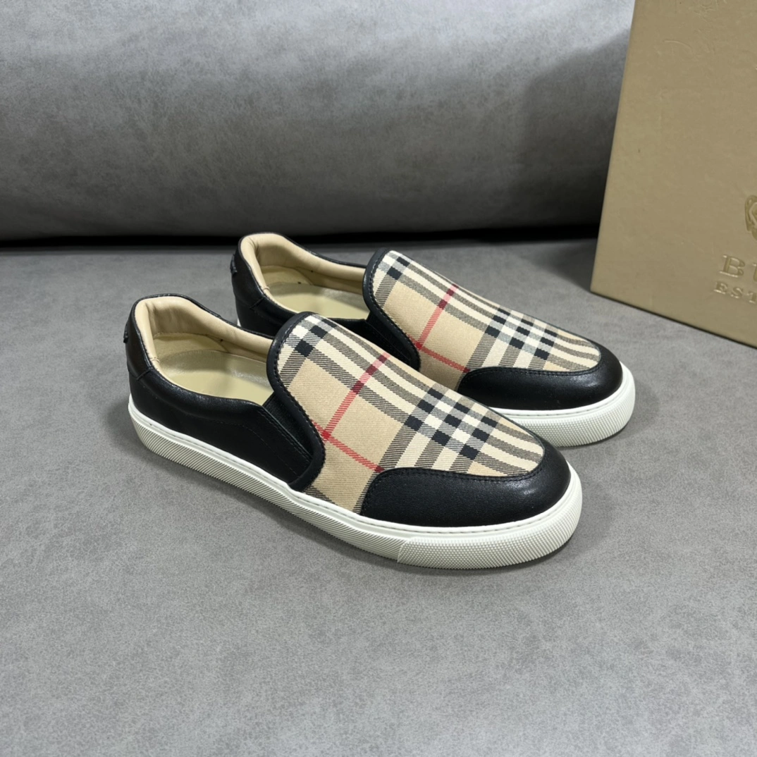 OdorResistant Women and Men B*urberry Top Sneaker Low CP 20230613- 6231