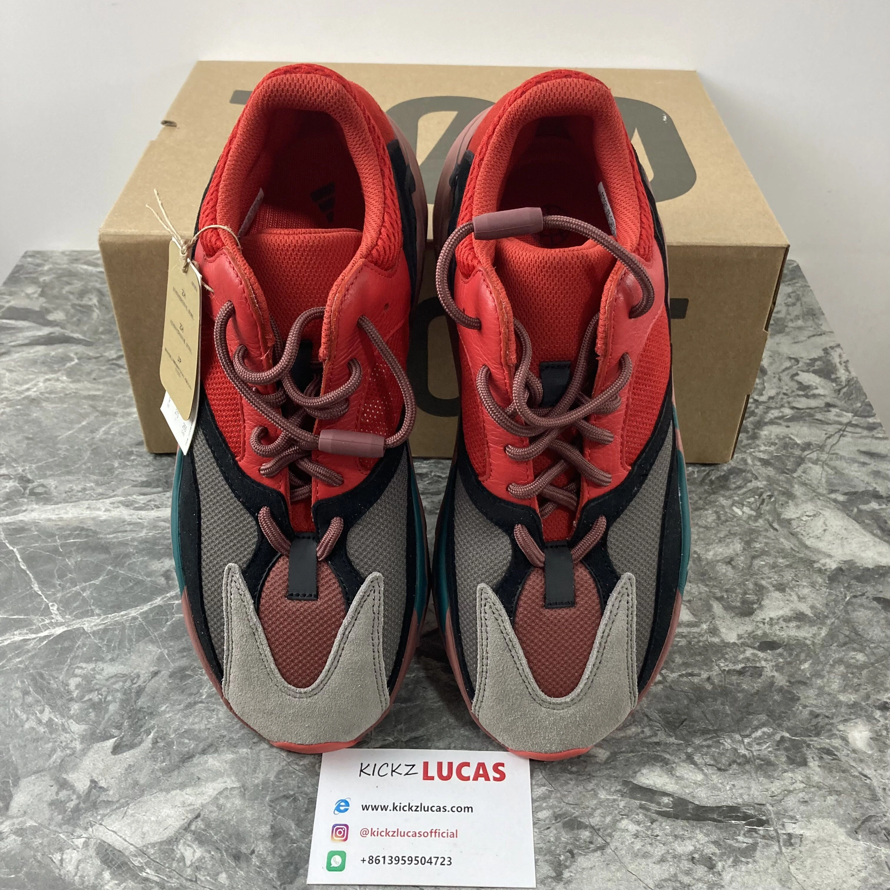 YEEZY BOOST 700 “Hi-Res Red” HQ Affordable 2720