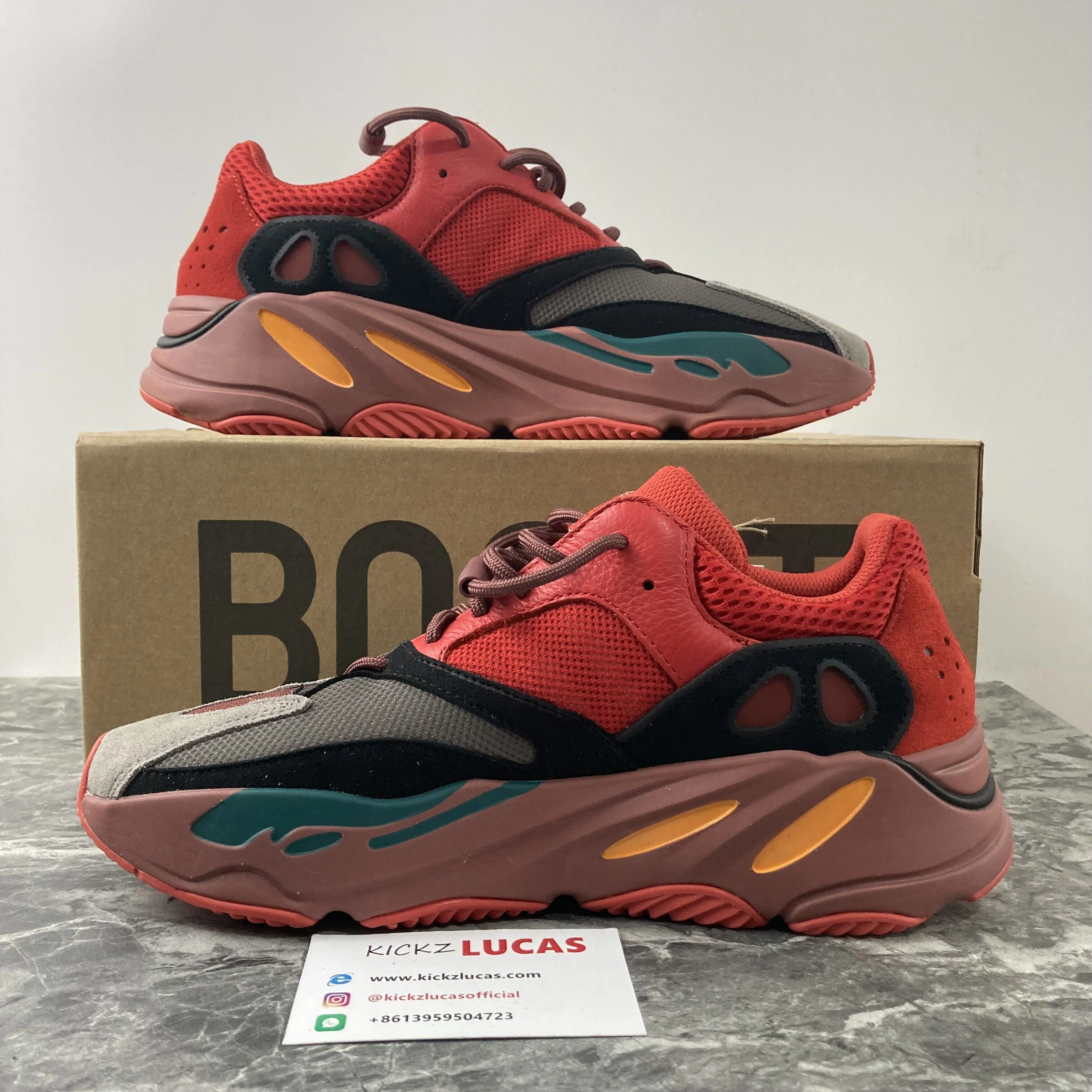 YEEZY BOOST 700 “Hi-Res Red” HQ Affordable 2720