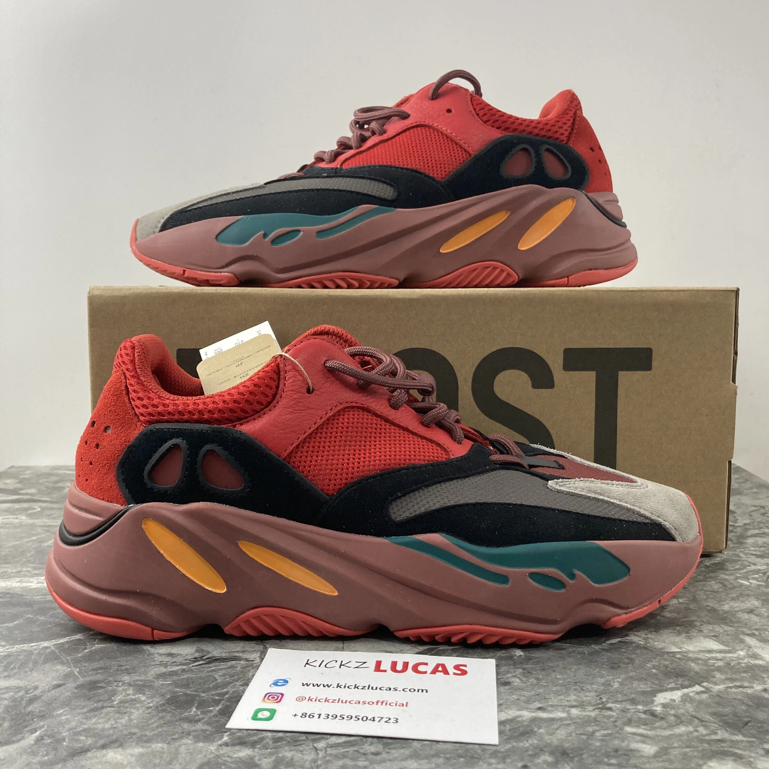 YEEZY BOOST 700 “Hi-Res Red” HQ Affordable 2720