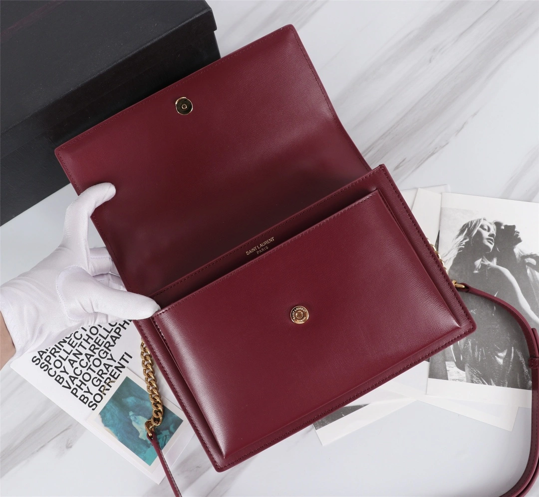 Contemporary Y*SL Bag Top Quality 25*18*5CM 9206