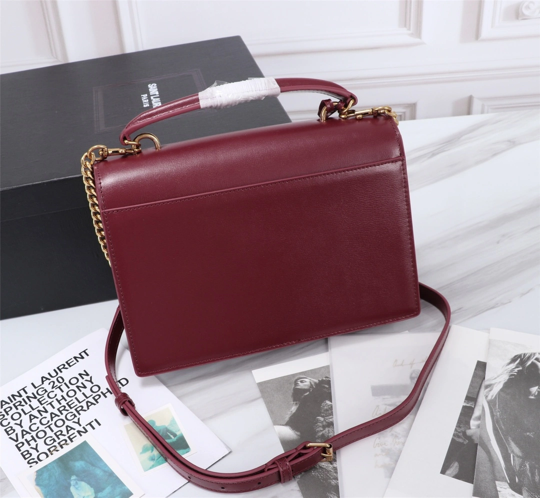 Contemporary Y*SL Bag Top Quality 25*18*5CM 9206