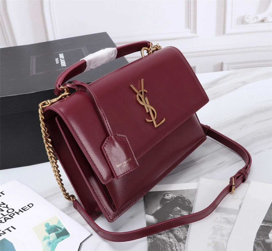 Contemporary Y*SL Bag Top Quality 25*18*5CM 9206