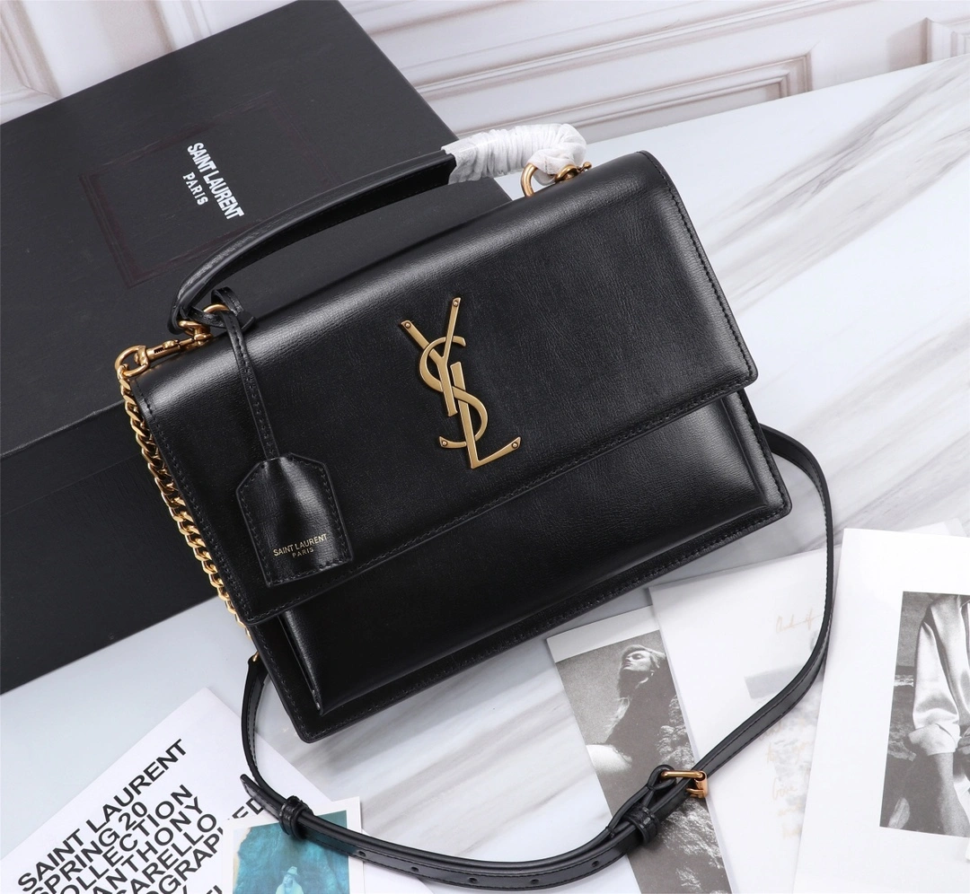 Y*SL Bag Top Quality 25*18*5CM WrinkleFree 9210