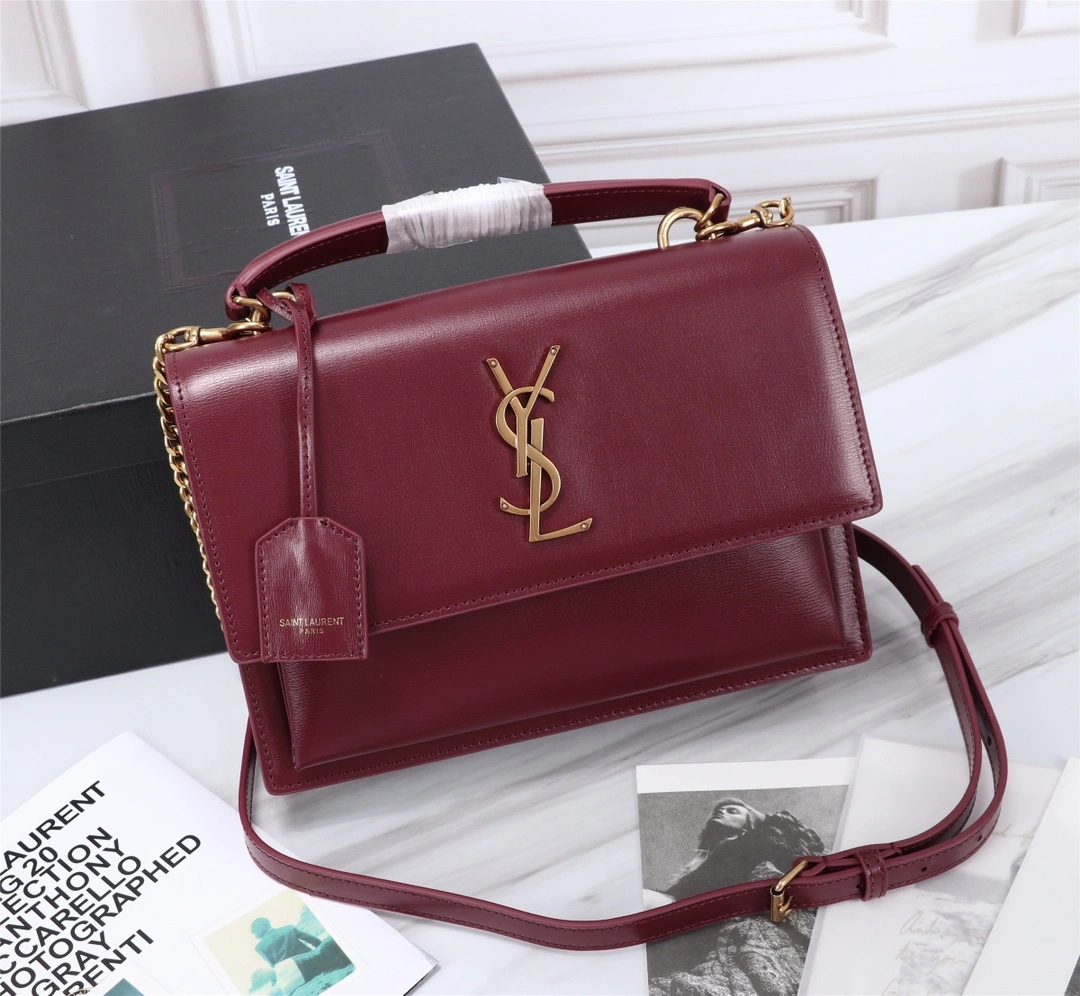Contemporary Y*SL Bag Top Quality 25*18*5CM 9206