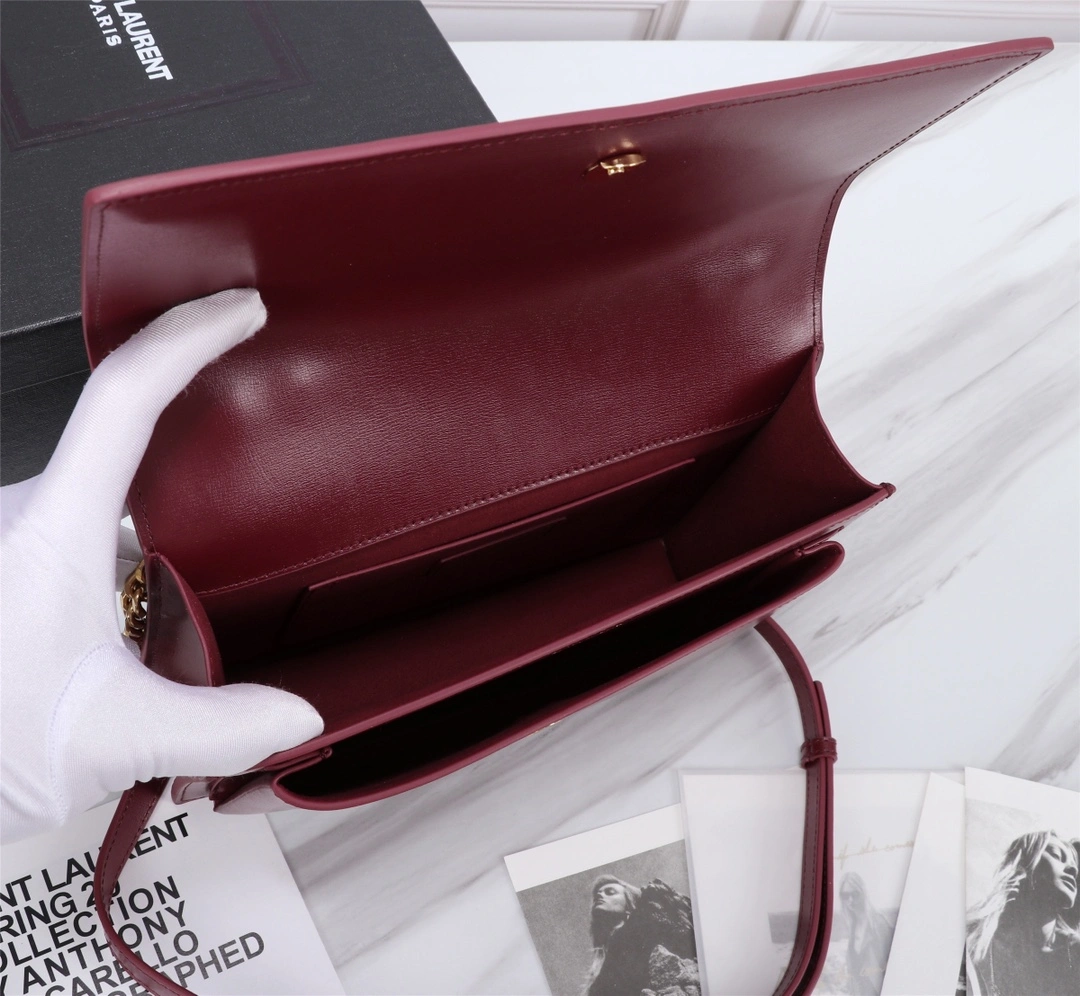 Contemporary Y*SL Bag Top Quality 25*18*5CM 9206