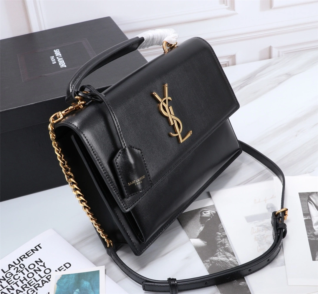 Y*SL Bag Top Quality 25*18*5CM WrinkleFree 9210